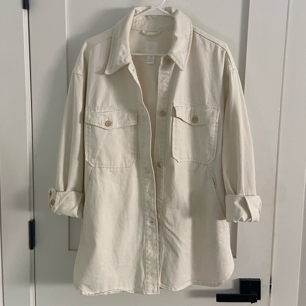 H&M Denim Shacket